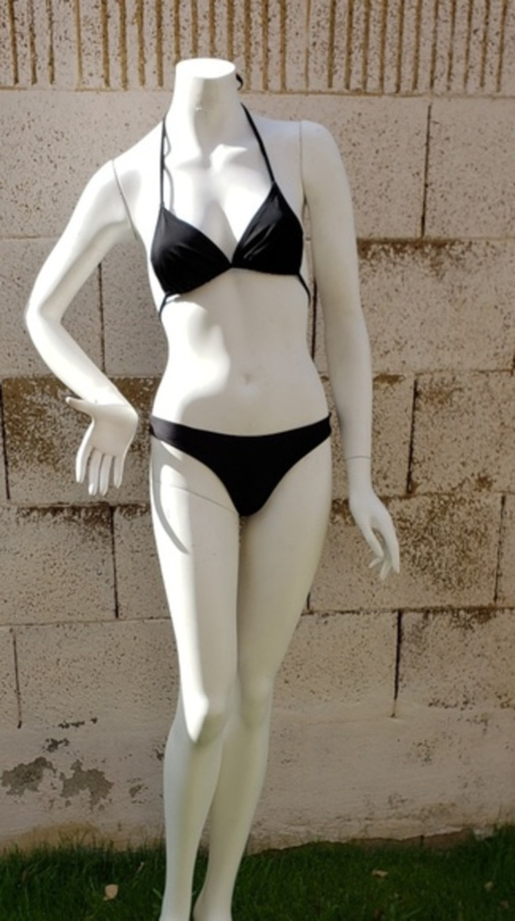 NWT MIKOH‎ Black Strap Swim
